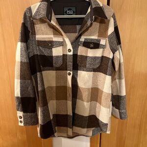 PDG Women's Plaid Jacket